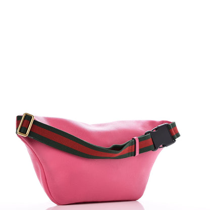 Gucci Grained Calfskin Logo Belt Bag Pink 3 of 11