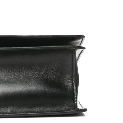 Prada Saffiano Soft Calfskin Chain Crossbody Bag Black 11 of 11
