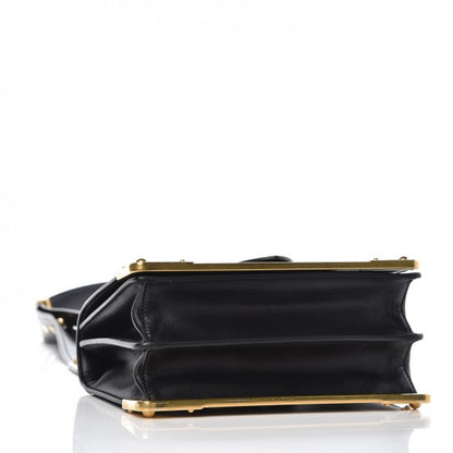 Prada City Calf Saffiano Cahier Bag Black 4 of 7