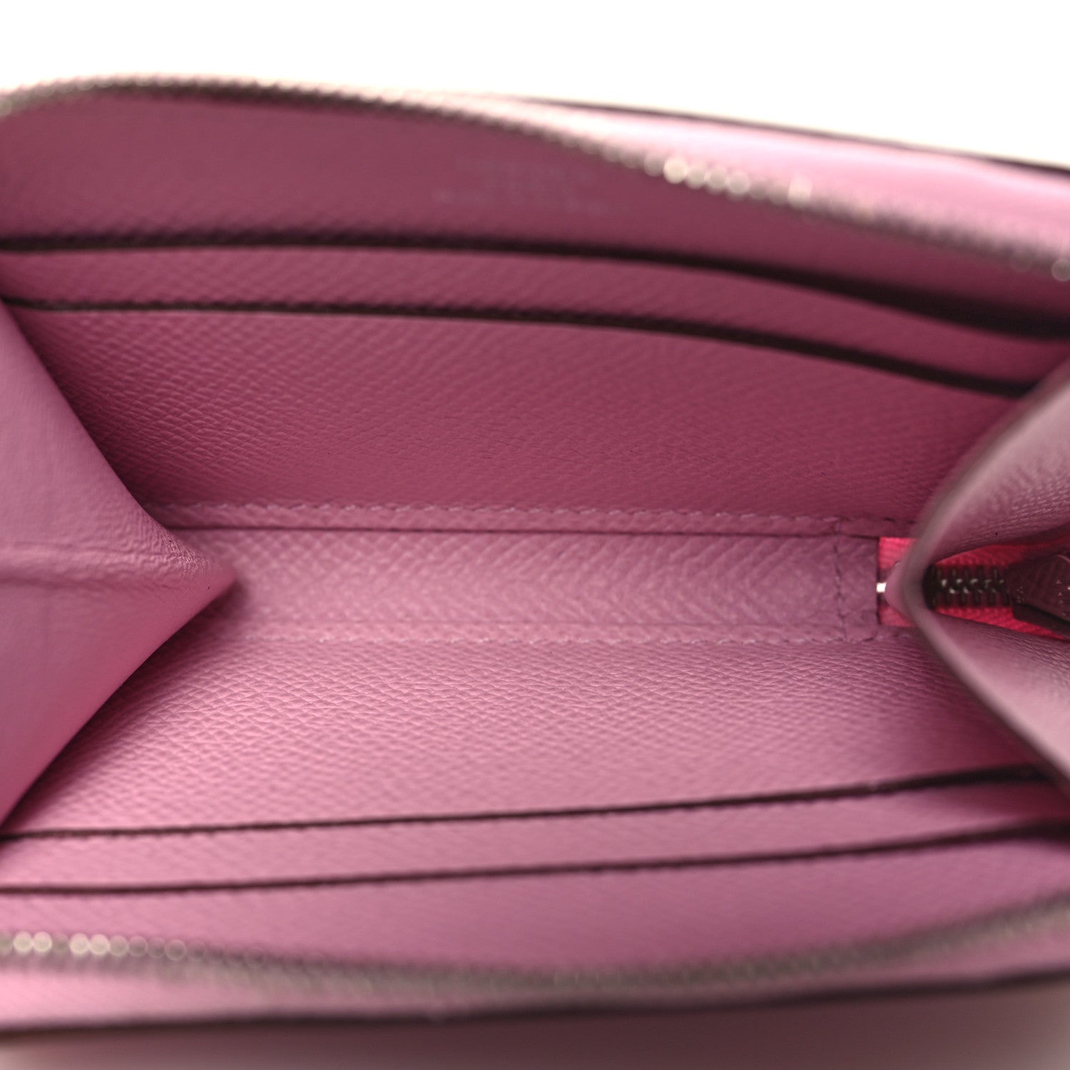Hermes Epsom Azap Mini Wallet Mauve Sylvestre 5 of 9