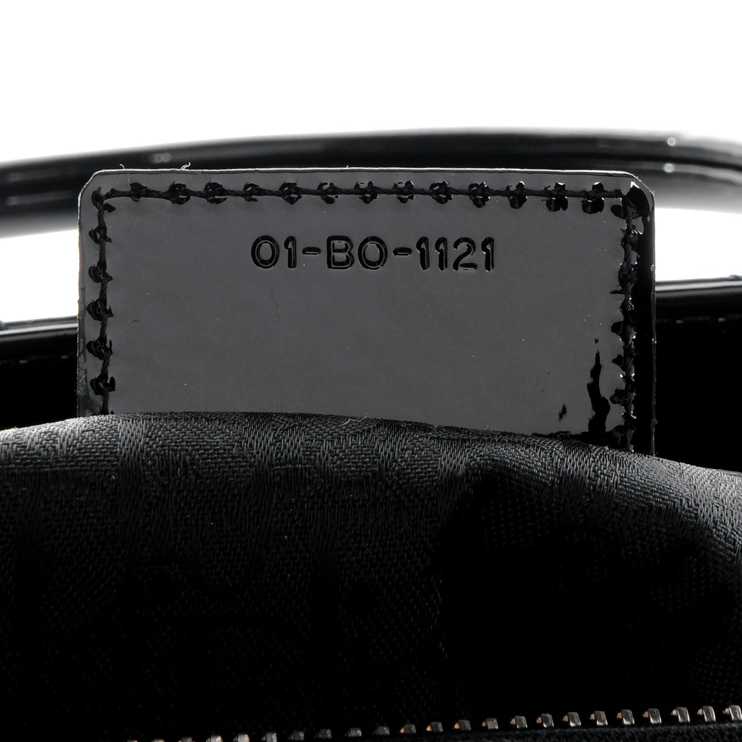 Patent Cannage Medium Lady Dior Black