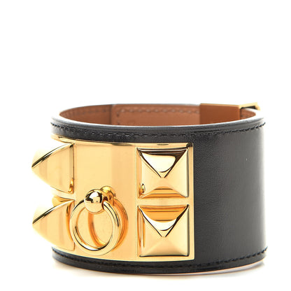 Hermes Box Collier de Chien CDC Bracelet S Black 1 of 7