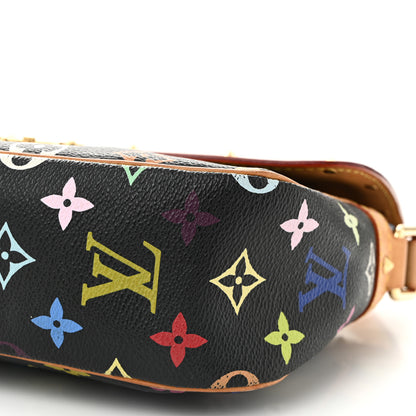 Louis Vuitton Monogram Multicolor Sologne Black 9 of 9