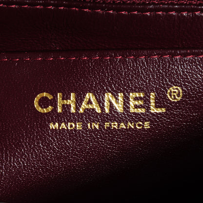 Chanel Lambskin Quilted Jumbo Single Flap Black 7 of 9