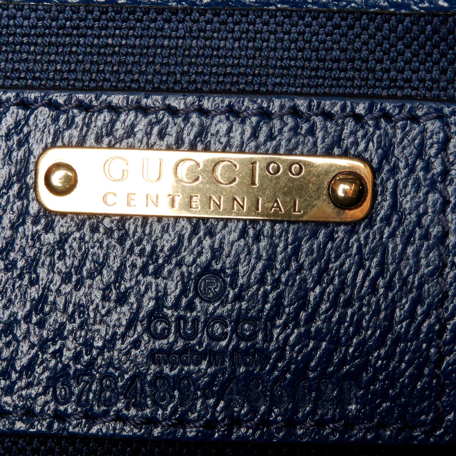 Gucci Calfskin Kaleidoscope Medium Bamboo 1947 Top Handle Bag Blue Orange Multicolor Blue Agata 7 of 11