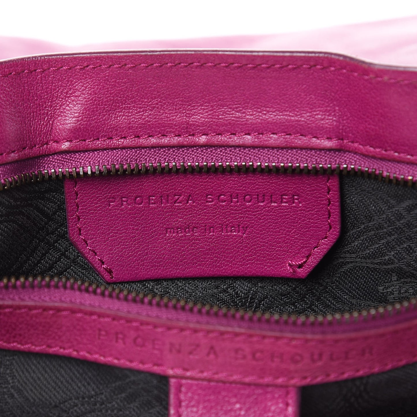 Lambskin Large Bi-Color PS1 Satchel