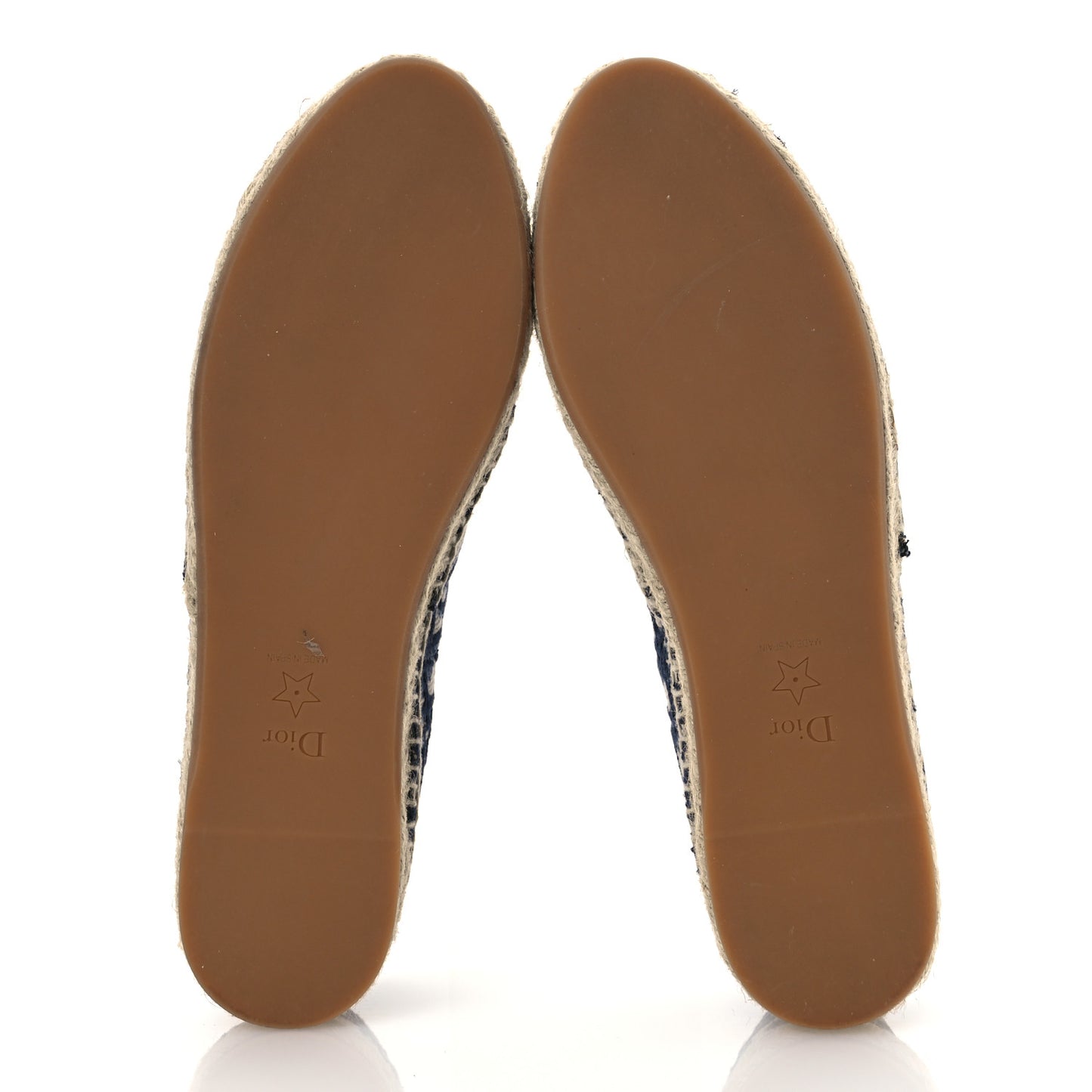 Oblique Embroidered Granville 15mm Espadrilles 40 Deep Blue