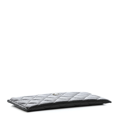 Chanel Caviar Quilted Classic Zip Pouch Black 3 of 4