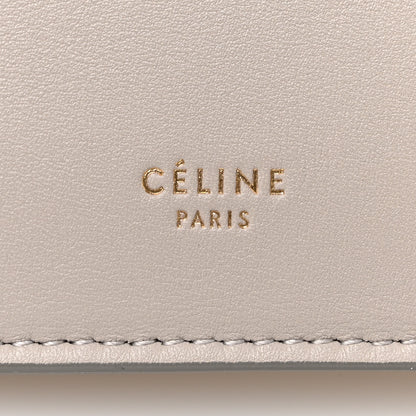 Celine Smooth Calfskin Mini Clasp Bag Light Grey 6 of 10