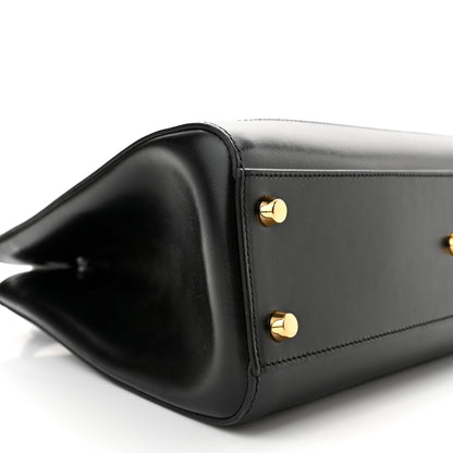 Gucci Boarded Plutone Calfskin Medium Jackie 1961 Tote Black 9 of 10