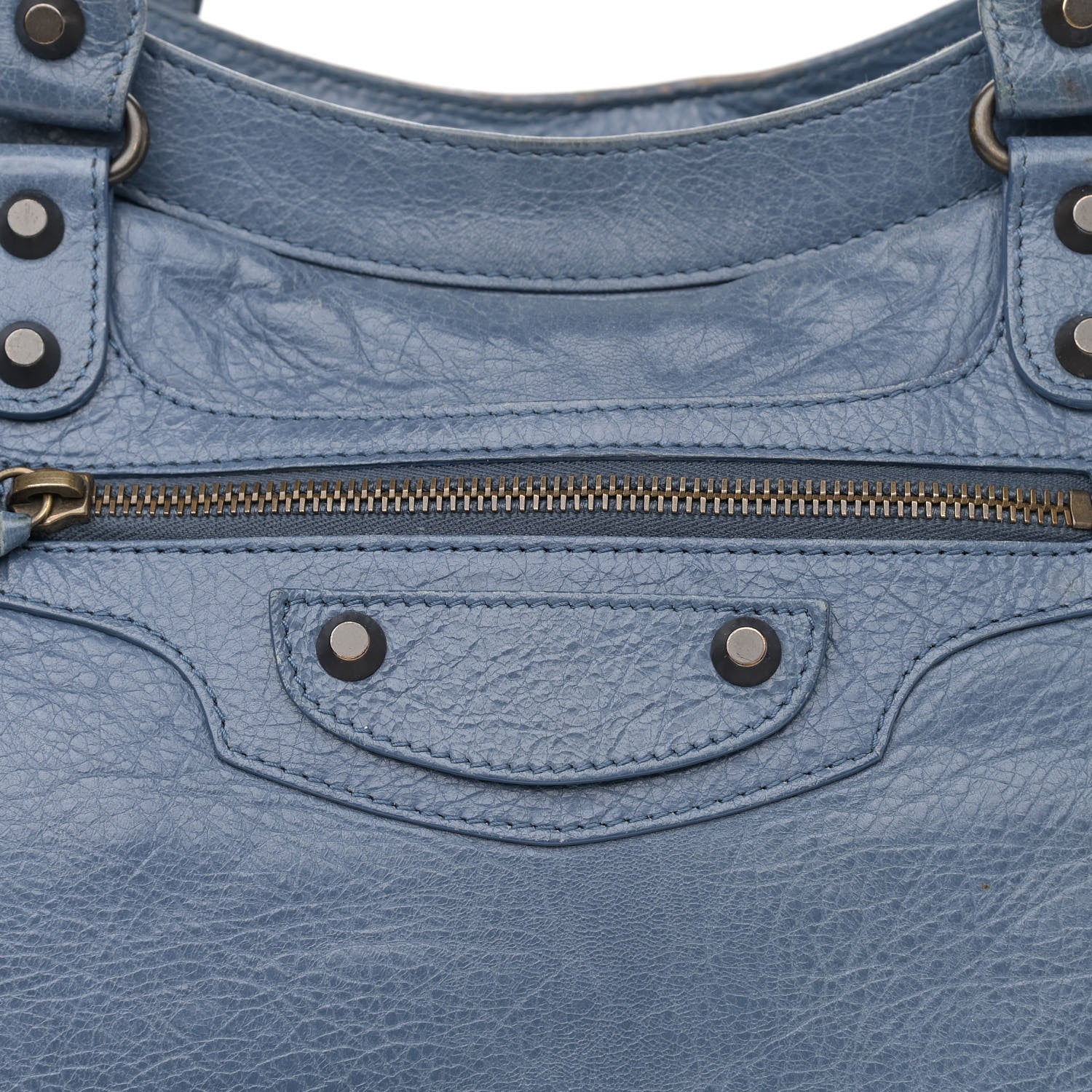 Balenciaga Agneau Classic Hardware Velo Bleu Persan 8 of 14