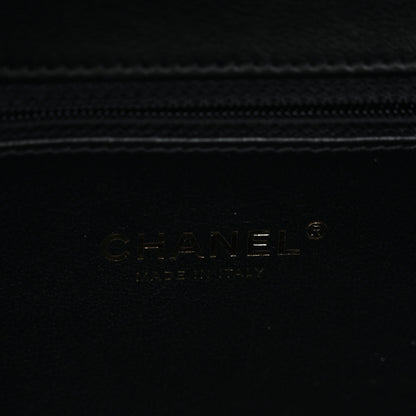 Chanel Caviar Quilted Medium CC Filigree Vanity Case Black 6 of 10