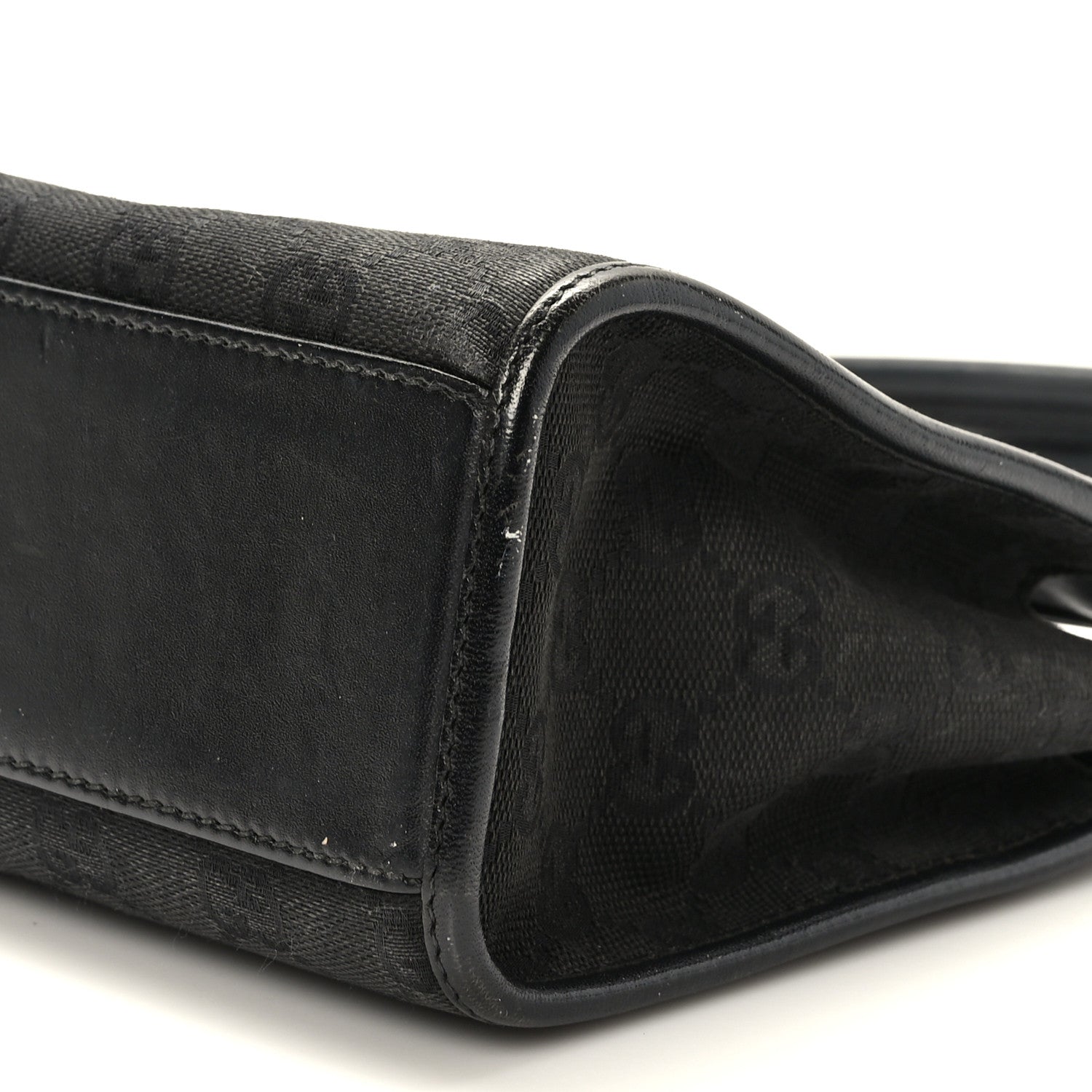 Gucci Monogram Small Bardot Black 9 of 11