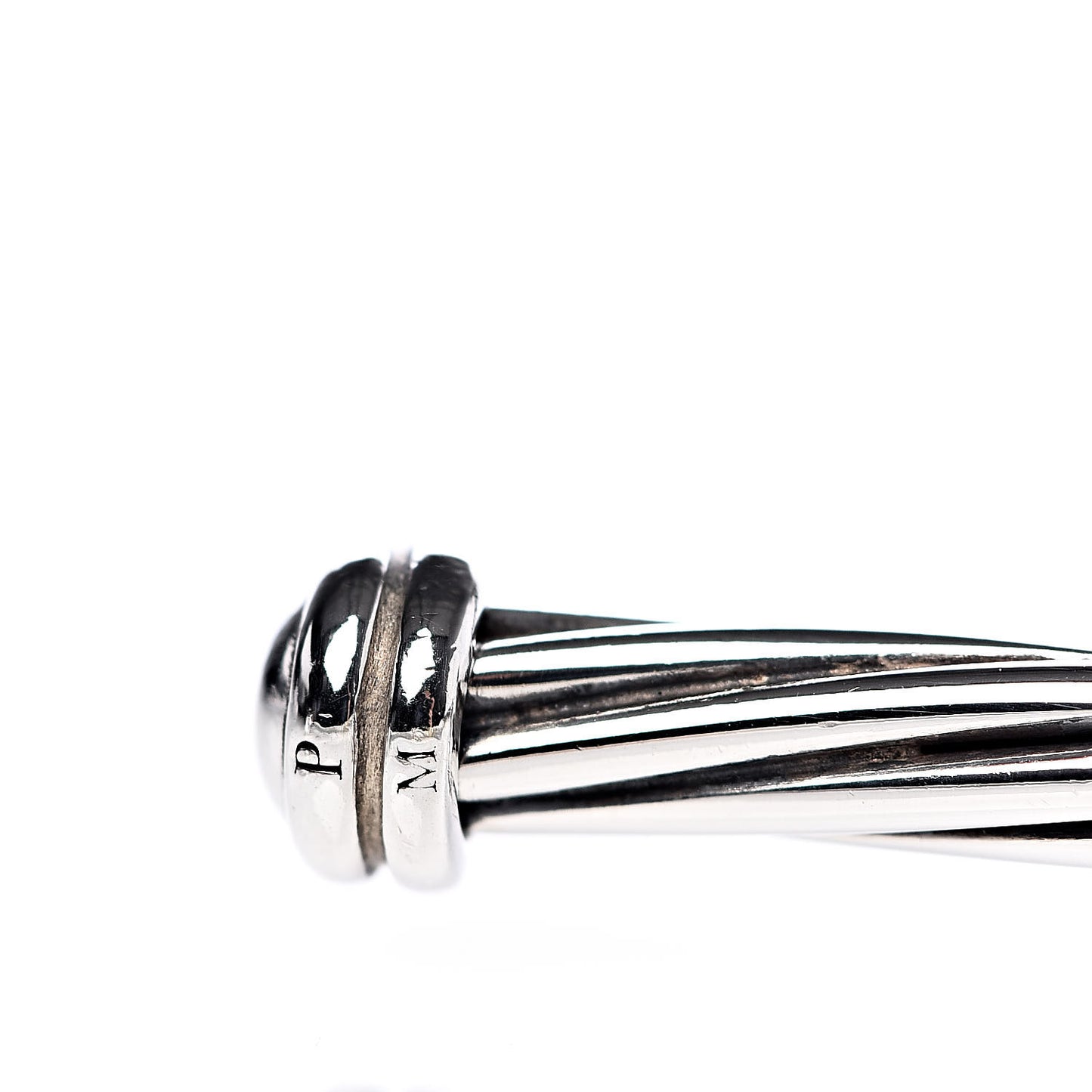 Sterling Silver 14K Yellow Gold DY Whispers Te Amo Bracelet