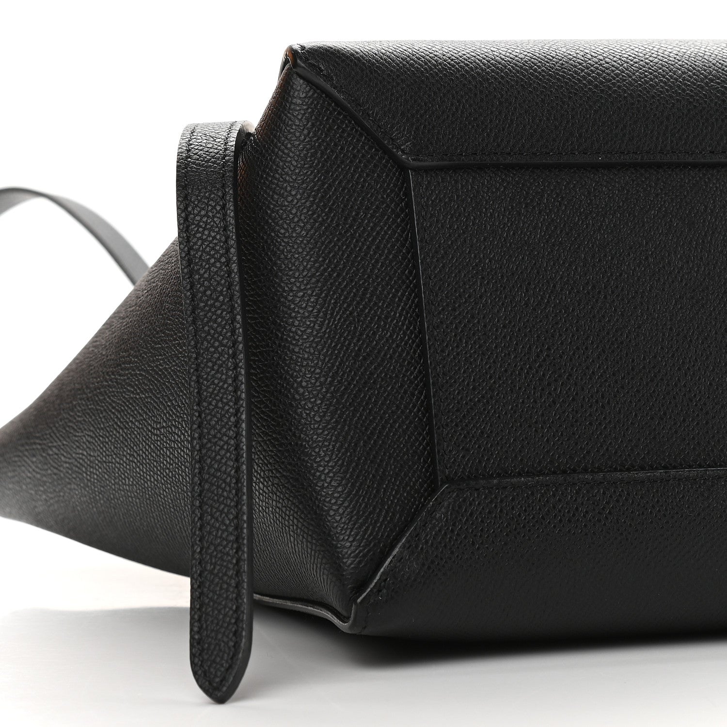 Celine Grained Calfskin Micro Belt Bag Black 7 of 8