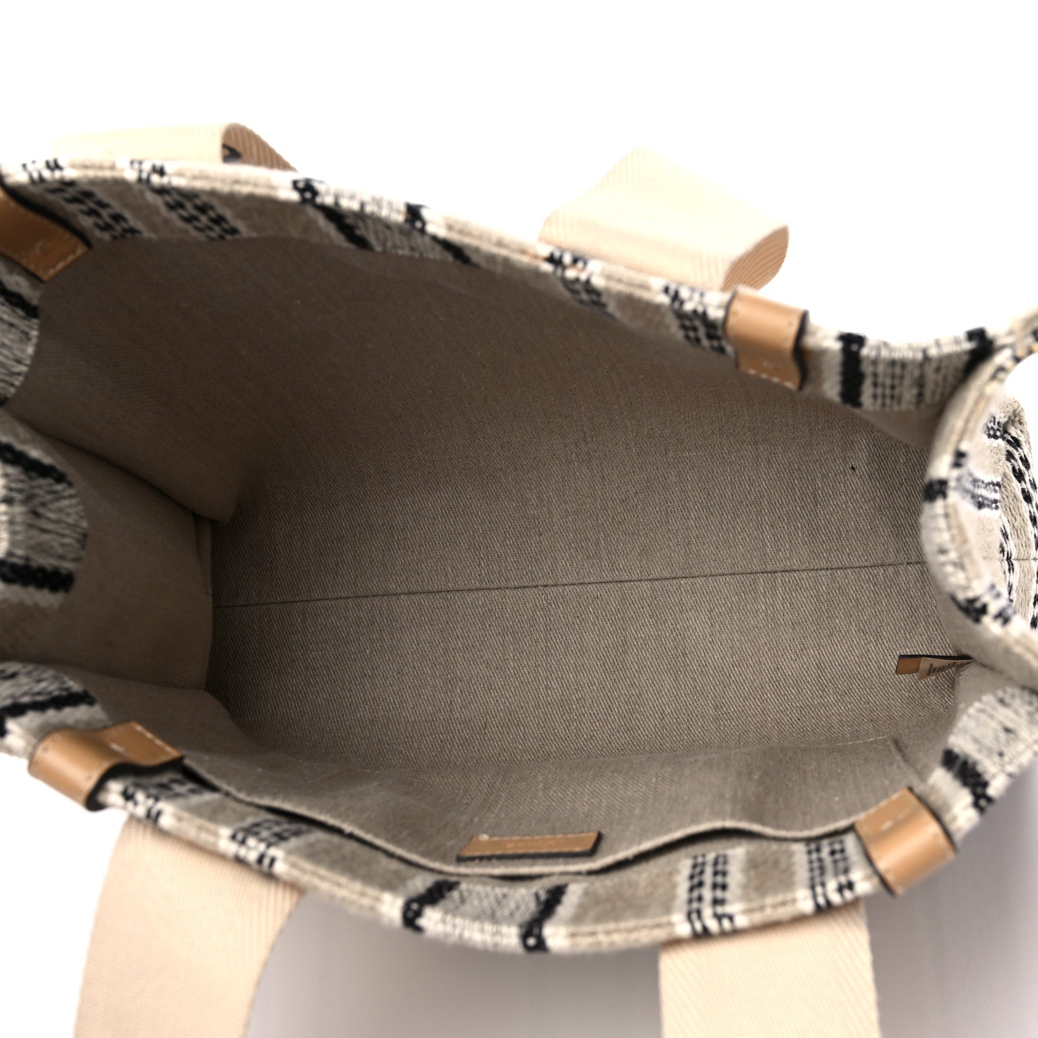 Chloe Knit Medium Woody Ribbon Tote Multicolor 5 of 11