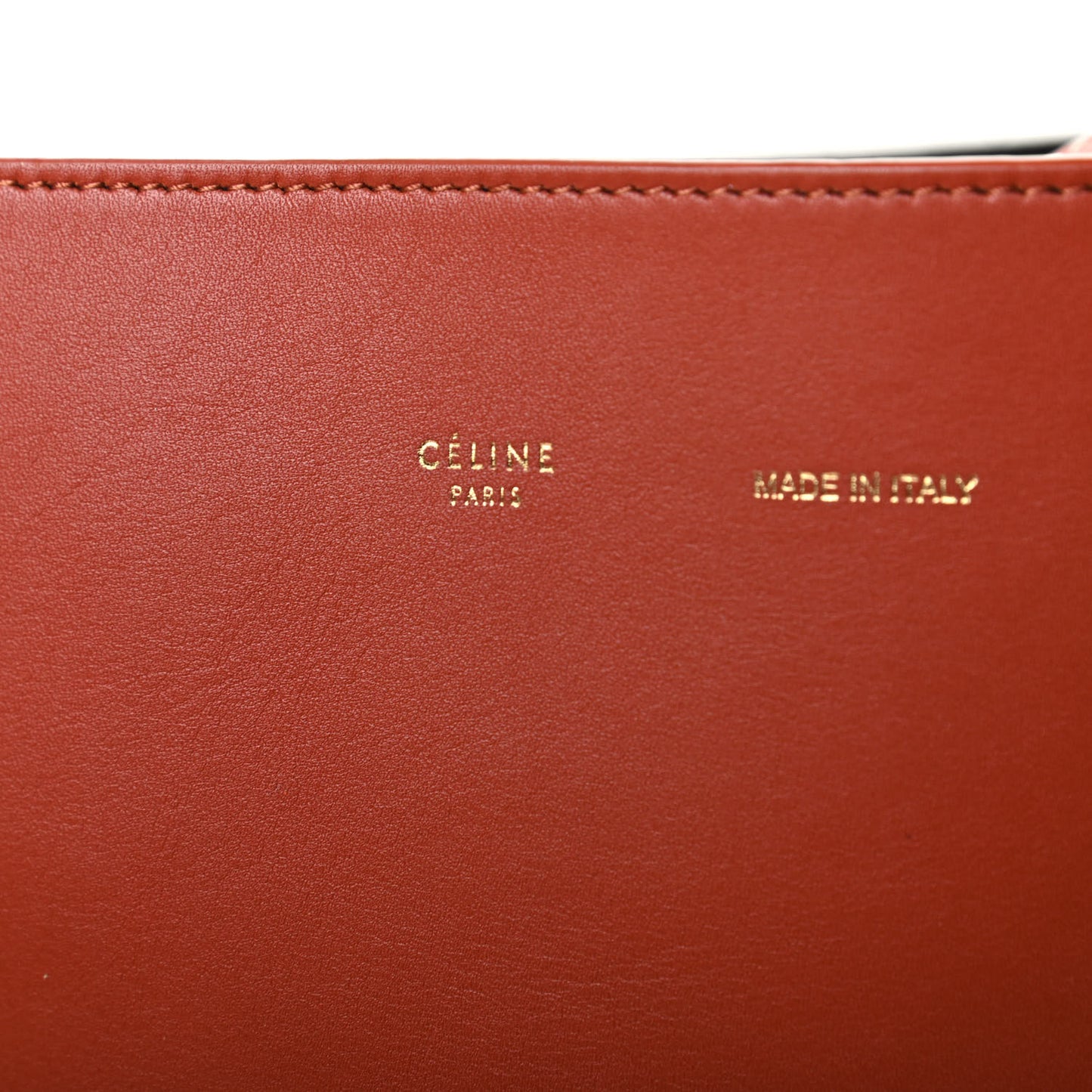 Shiny Smooth Calfskin Zebra Printed Calf Hair Small Twisted Cabas Chalk Brick