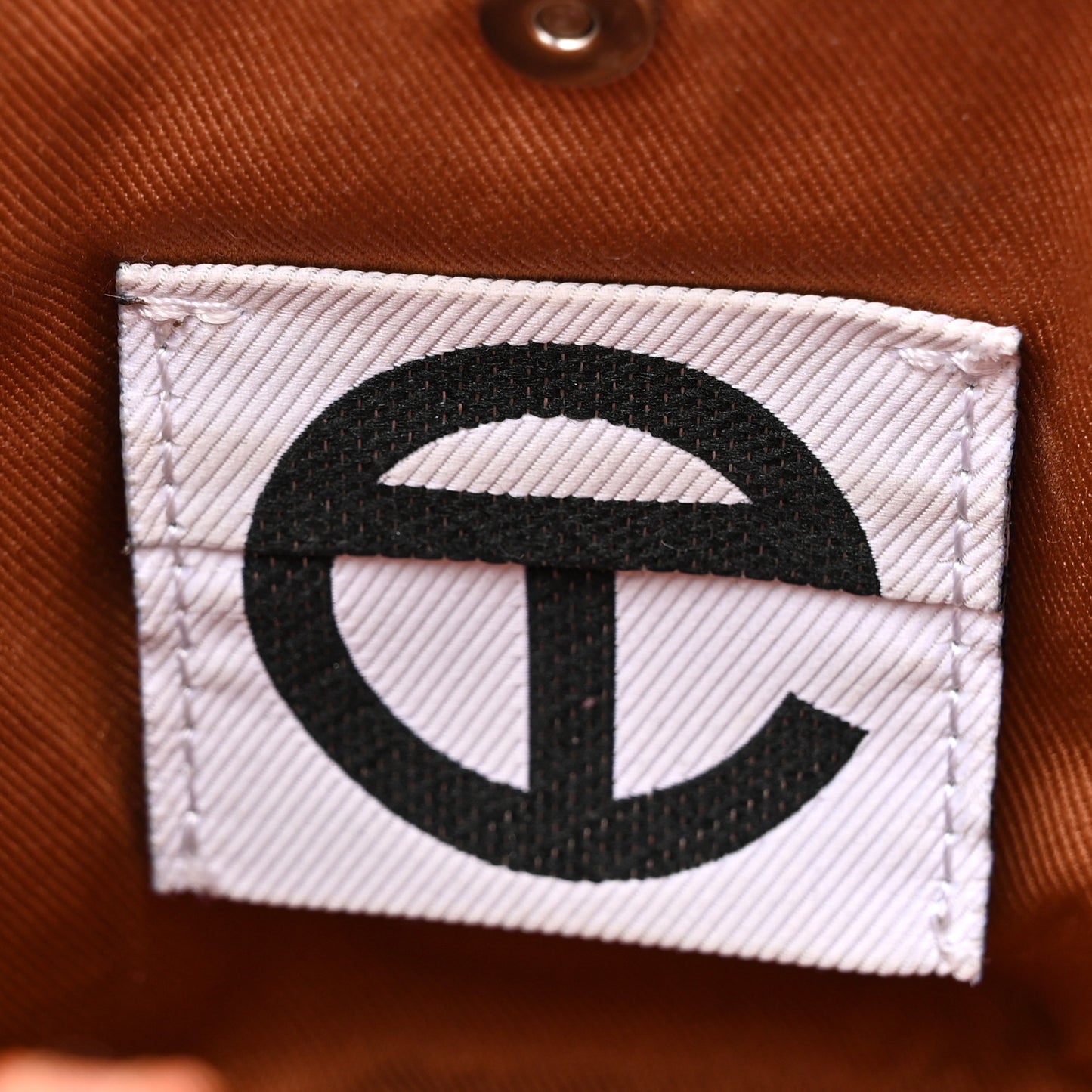 Vegan Leather Small Shopping Bag Tan