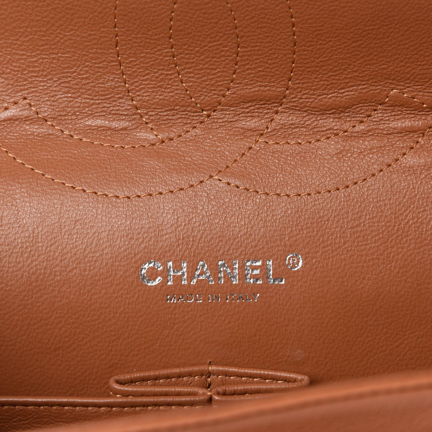 Chanel Caviar Quilted Jumbo Double Flap Light Brown 9 of 12