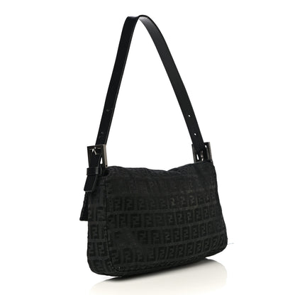 Fendi Zucchino Baguette Black 2 of 16