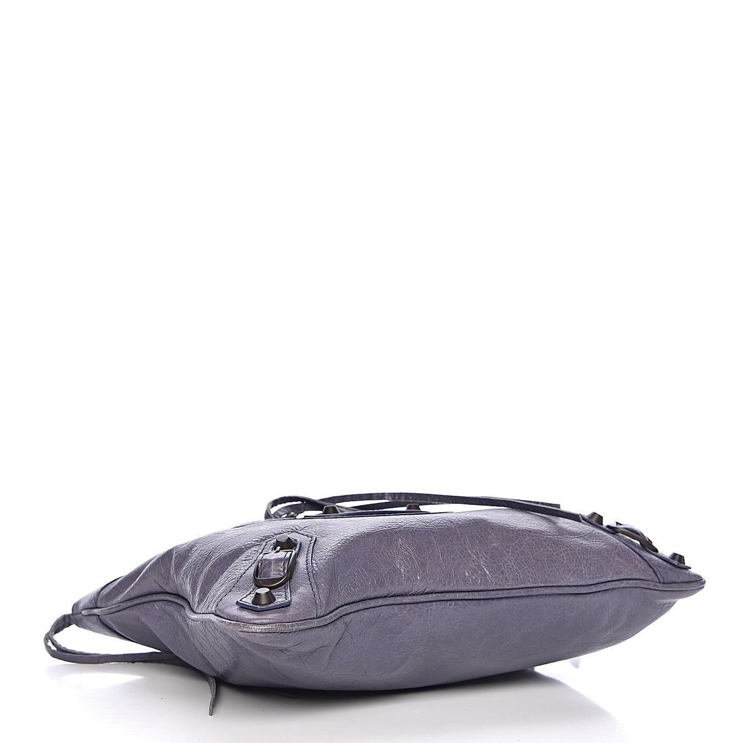 Agneau Classic Hardware Flat Handle Clutch Jacynthe