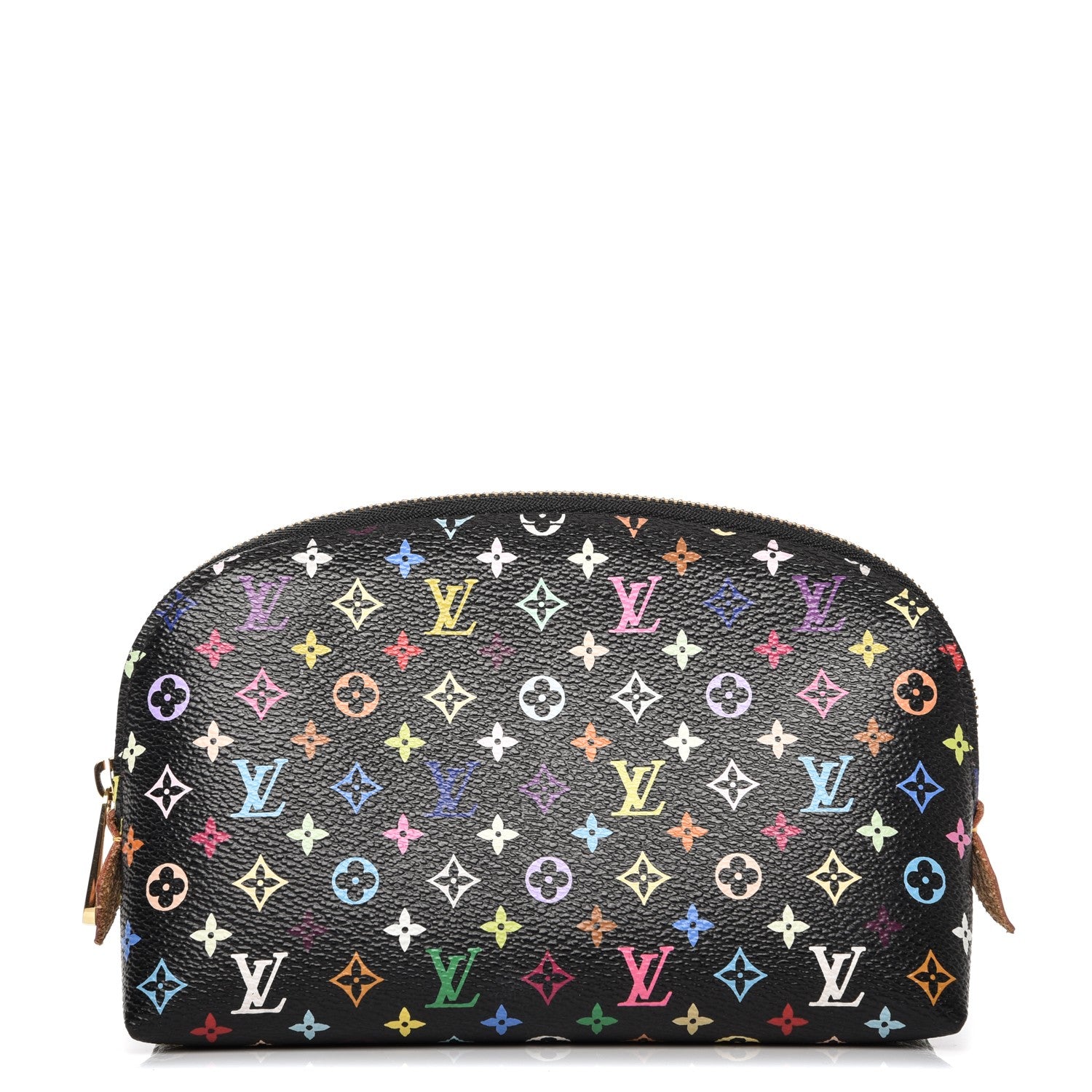 Louis Vuitton Monogram Multicolor Cosmetic Pouch Black Grenade 1 of 6