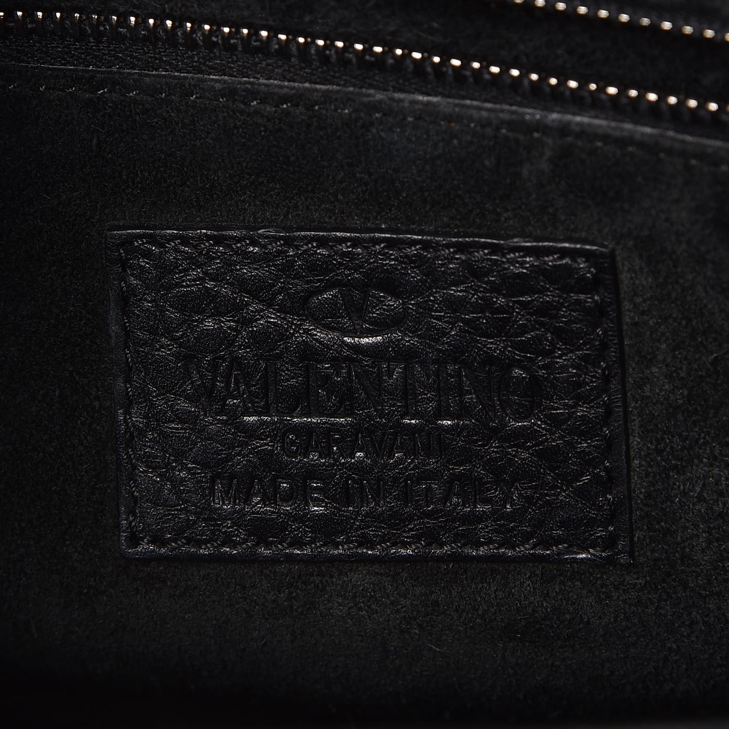 Alce Printed Calfskin Rockstud Top Handle Flap Shoulder Bag Black