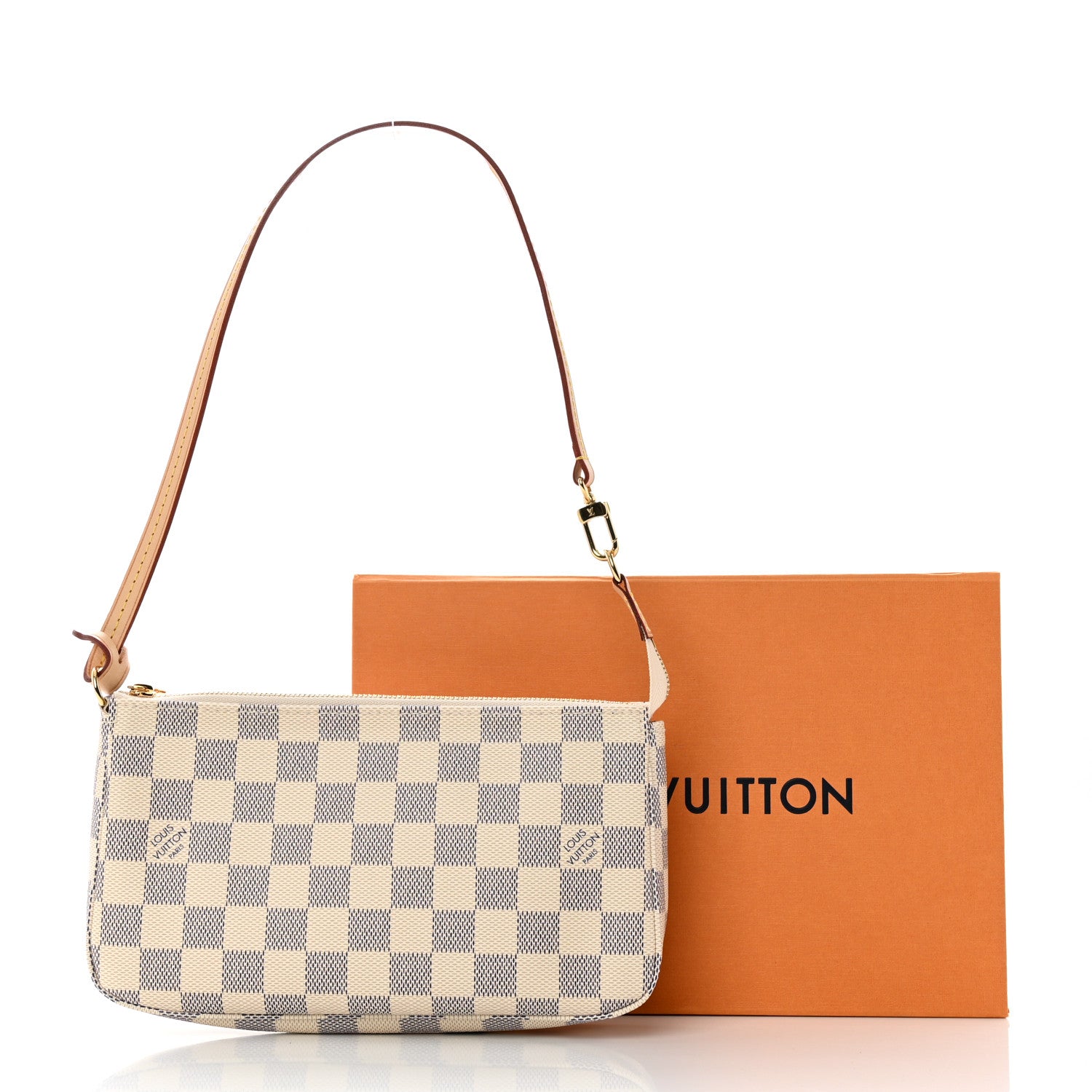 Louis Vuitton Damier Azur Pochette Accessories NM 10 of 10