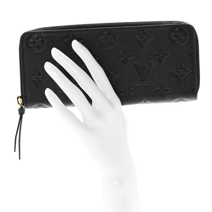 Louis Vuitton Empreinte Clemence Wallet Black 2 of 6