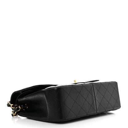 Chanel Caviar Quilted Jumbo Double Flap Black 4 of 16