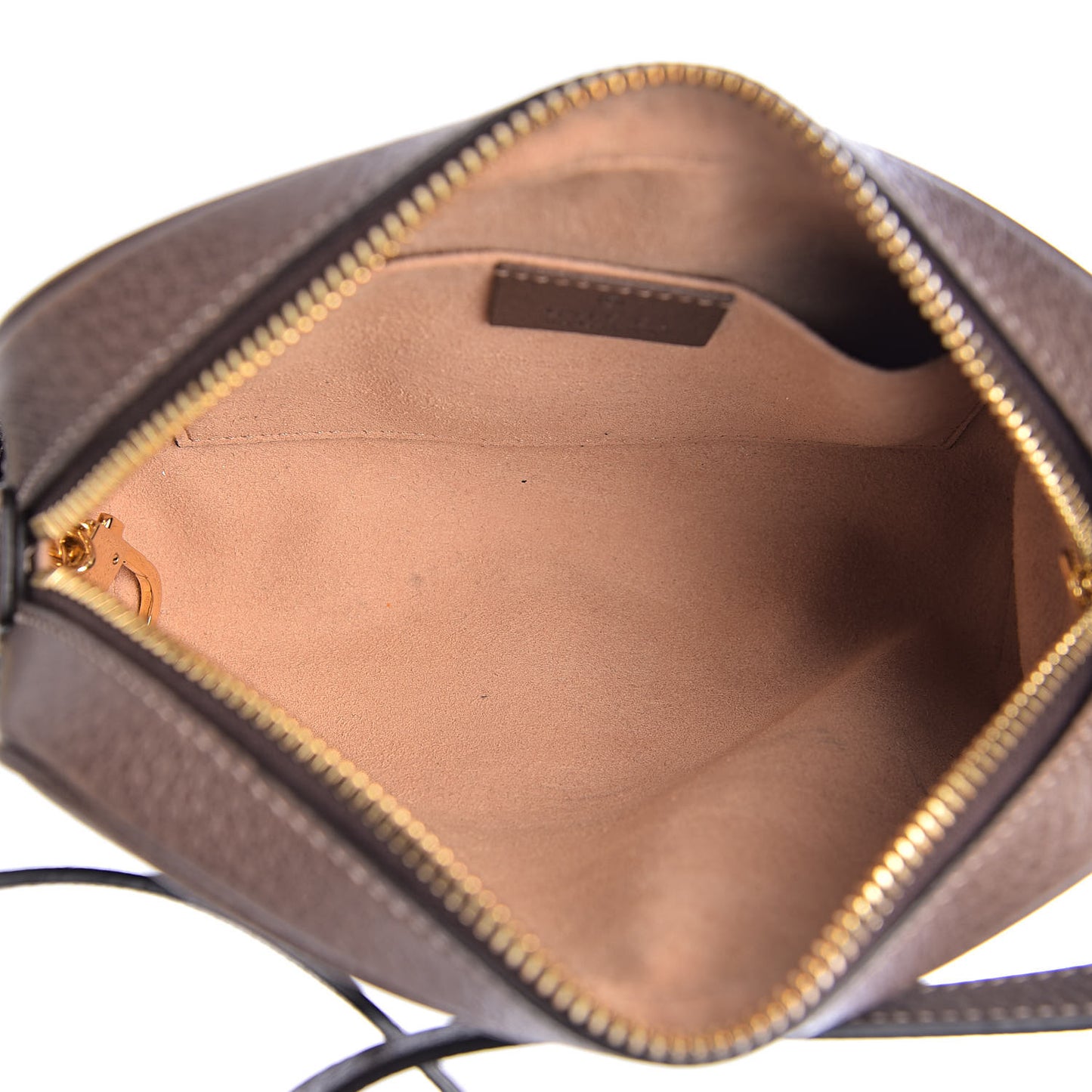 GG Supreme Monogram Web Mini Ophidia Shoulder Bag Brown