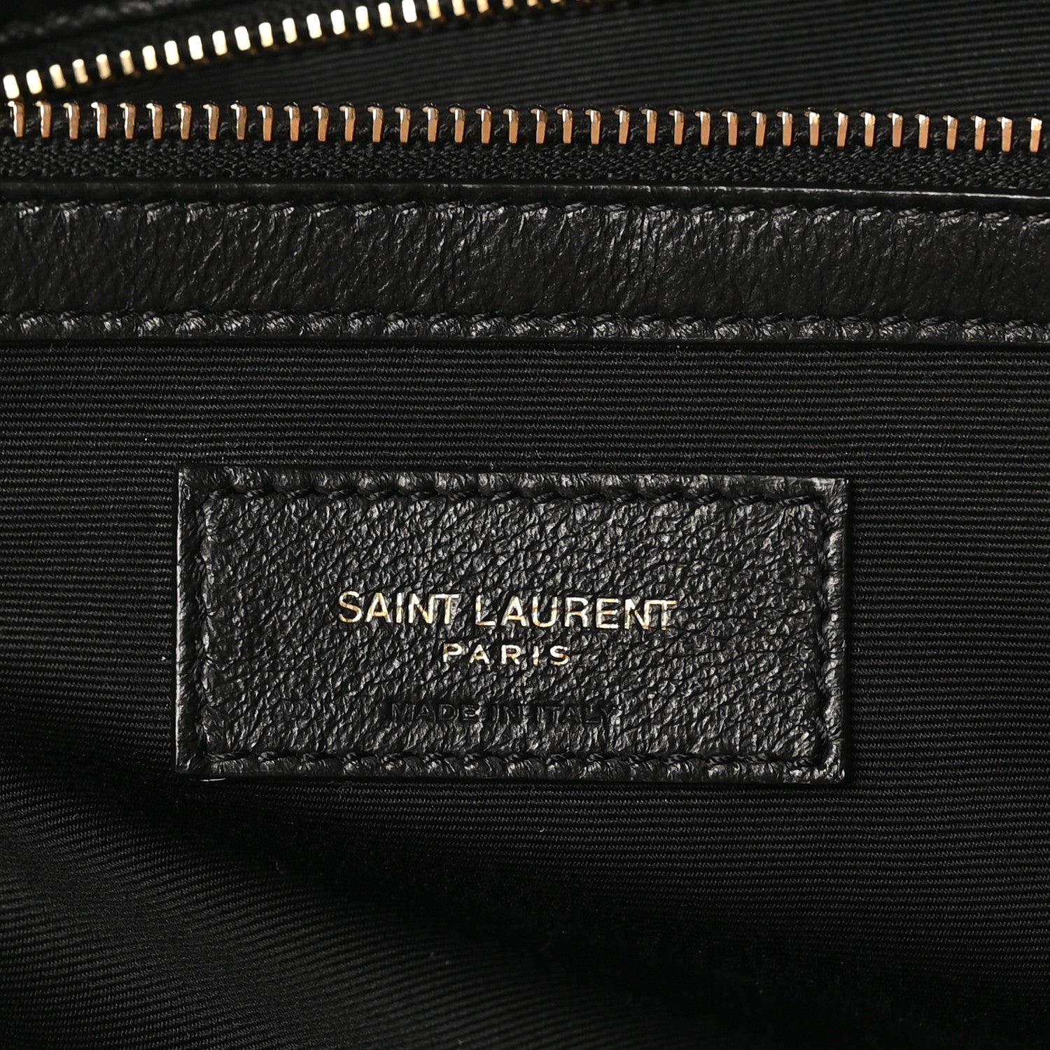 Saint Laurent Calfskin Linen Two Tone Cabas Tote Beige 6 of 10