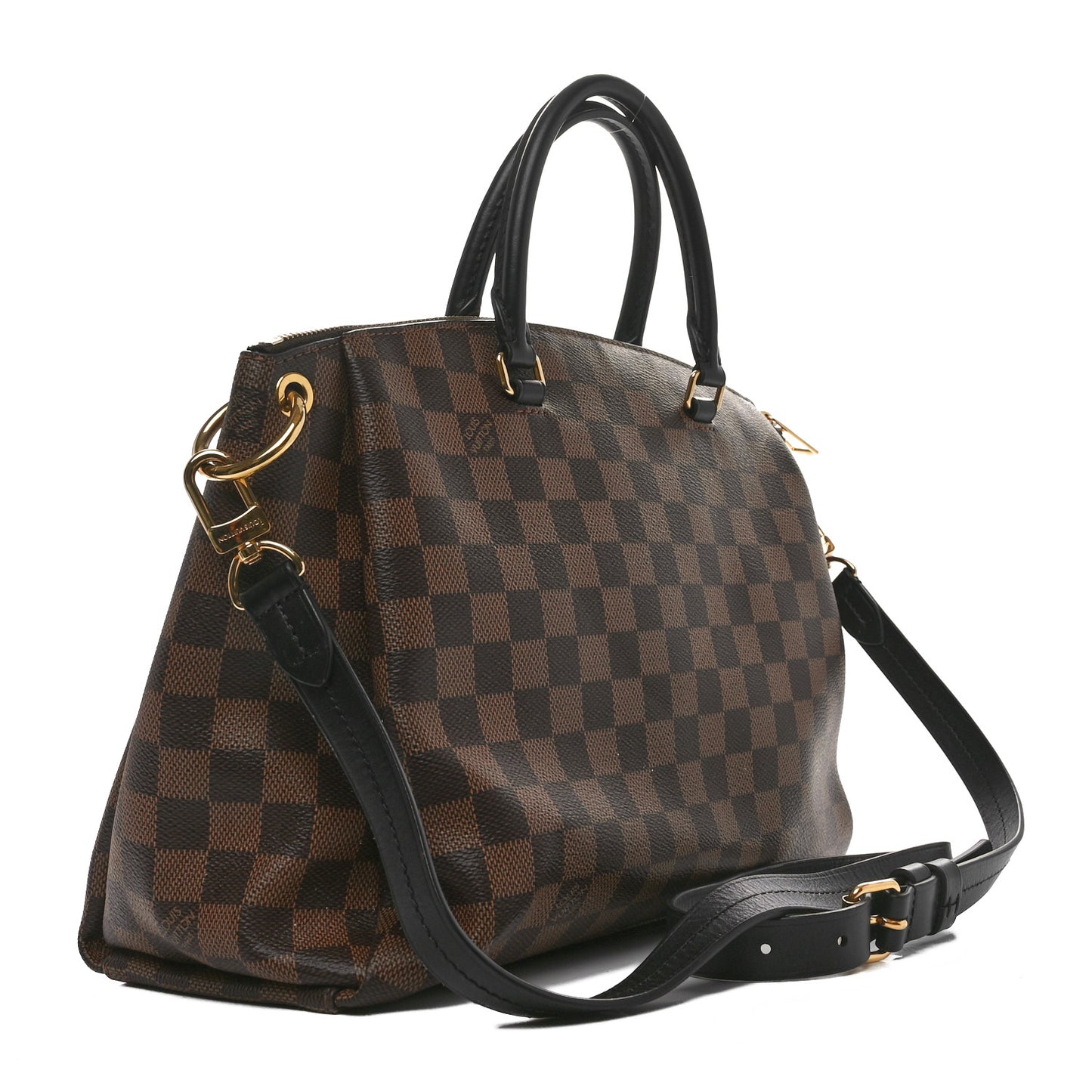 Damier Ebene Odeon Tote MM Black