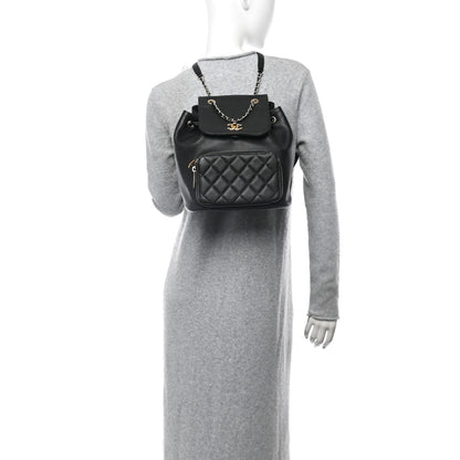 Chanel Caviar Quilted Business Affinity Backpack Black 2 of 13
