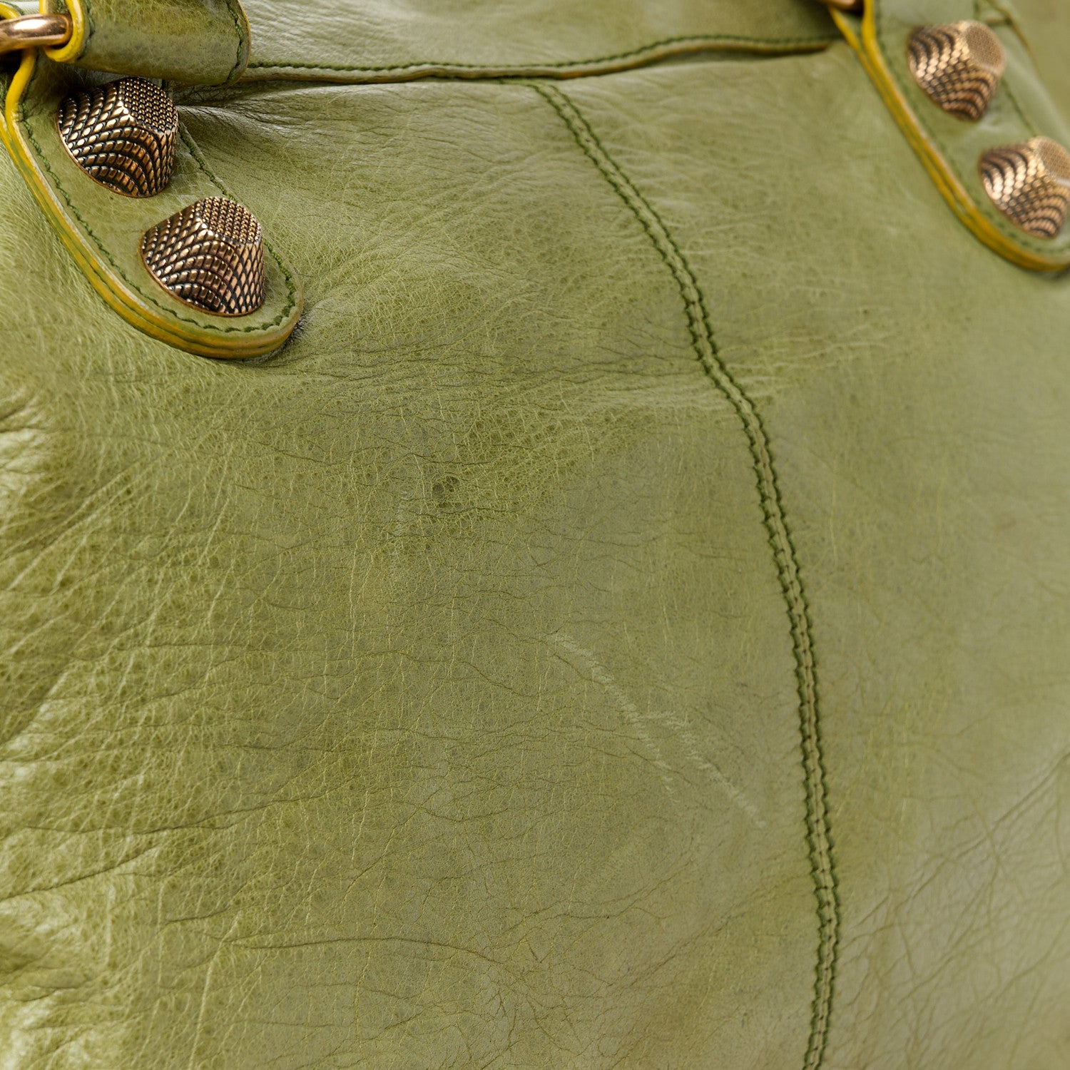 Balenciaga Agneau Giant 21 Rose Gold Hardware Work Vert Militaire 12 of 12