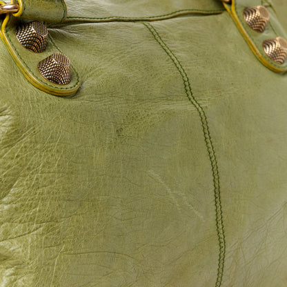 Balenciaga Agneau Giant 21 Rose Gold Hardware Work Vert Militaire 12 of 12