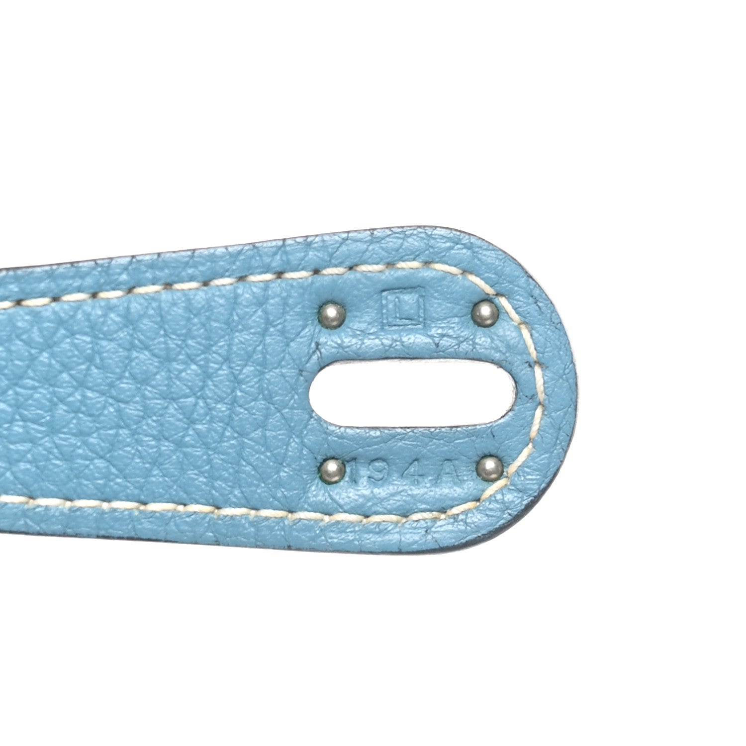 Hermes Taurillon Clemence Lindy 34 Bleu Jean 7 of 10