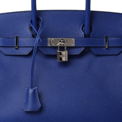 Hermes Epsom Birkin 30 Bleu Electrique 10 of 11
