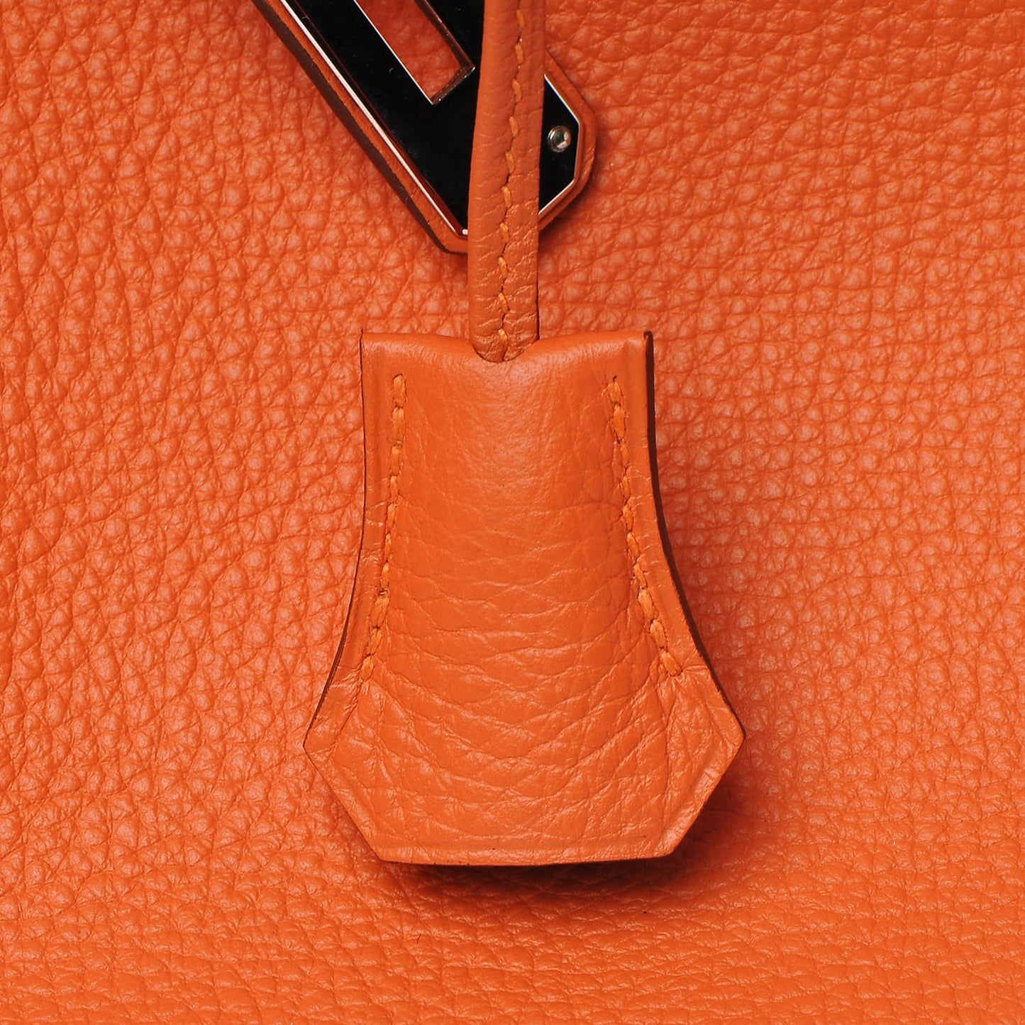 Togo Birkin 35 Orange
