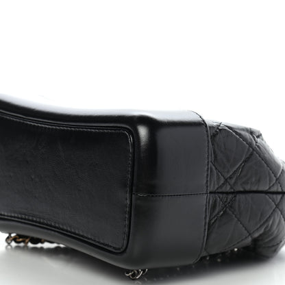 Chanel Aged Calfskin Quilted Small Gabrielle Backpack Black 10 of 10