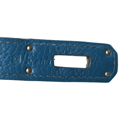 Hermes Togo Birkin 35 Bleu Izmir 7 of 10