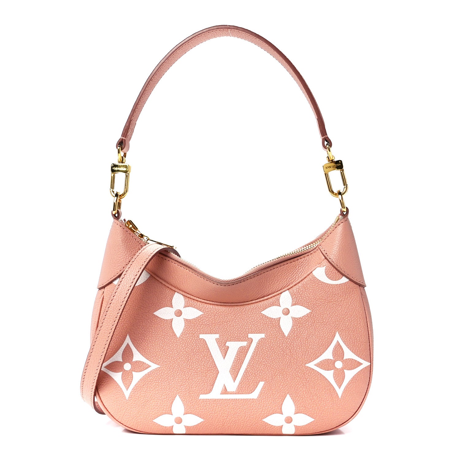 Louis Vuitton Empreinte Monogram Giant Bagatelle NM Rose Trianon Creme 1 of 11