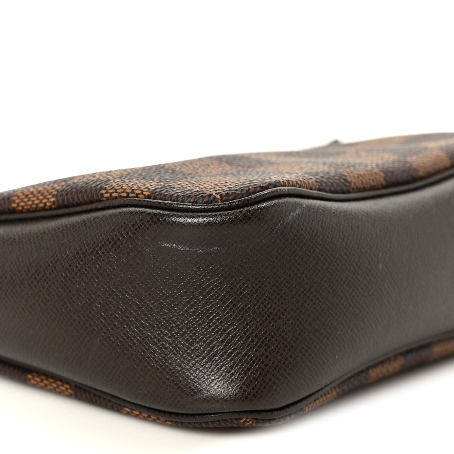 Louis Vuitton Damier Ebene Trousse Make Up Bag Pochette 9 of 10