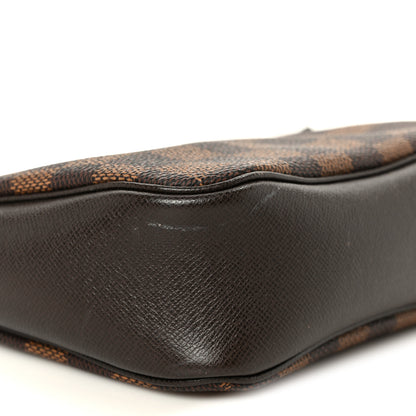 Louis Vuitton Damier Ebene Trousse Make Up Bag Pochette 9 of 10