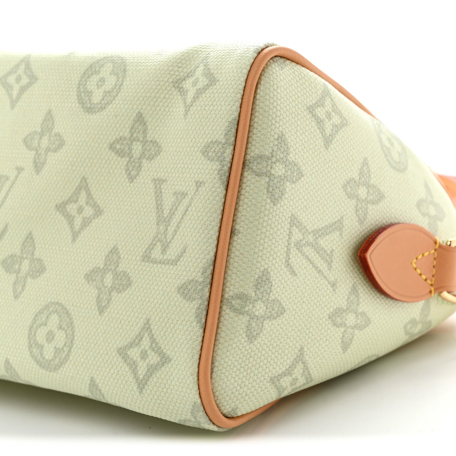 Louis Vuitton Monogram Origine Lin Speedy Bandouliere 20 Vert Asniere 9 of 11
