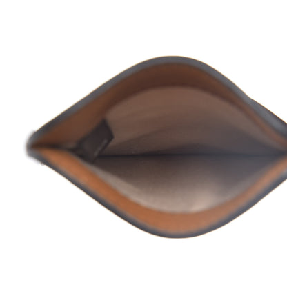 Chloe Calfskin Lizard Embossed Walden Card Holder Classic Tobacco 5 of 9
