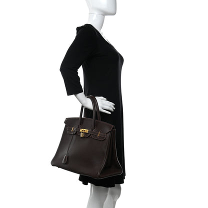 Hermes Gulliver Birkin 35 Havane 2 of 13