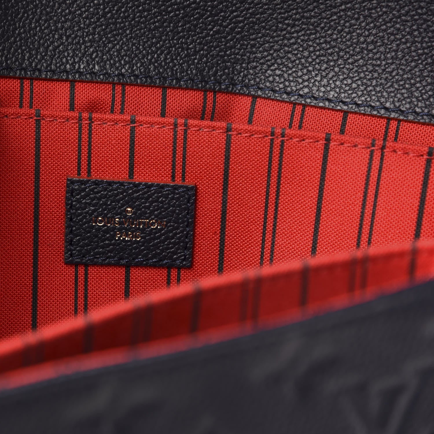 Louis Vuitton Empreinte Pochette Metis Marine Rouge 6 of 12