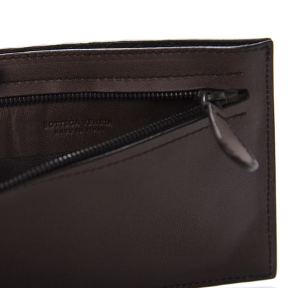 Bottega Veneta Calfskin Intrecciato Card Case Fondente 8 of 9