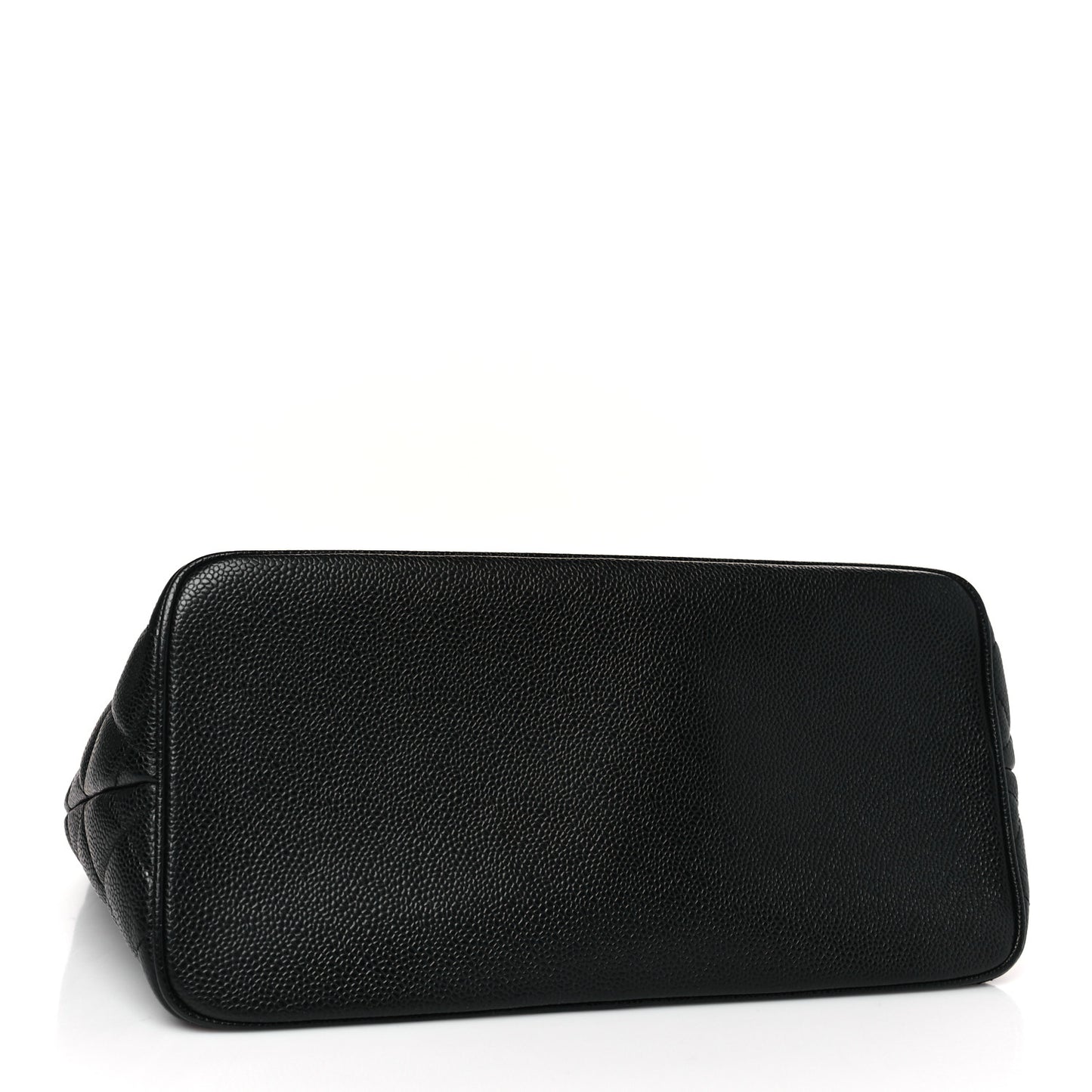 Caviar Quilted Medallion Tote Black